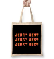 Jerry West- Basketball Gifts Vintage Retro Rainbow Quotes For BOYS AND Dad Bez Çanta Uzun Saplı