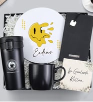 Kişiye Özel Mousepad & Termos & Defter & Kupa Hediye Seti