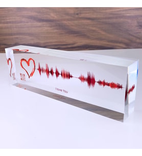 Ses Dalgası Sanatı Sevgiline Kalp Tasarımlı Sıradışı Romantik Müzik Gönder