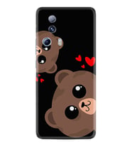 Xiaomi Mi 13 Lite Kılıf Silikon Desen Özel Seri Love Animals 1780