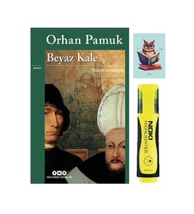Beyaz Kale-Orhan Pamuk-Yapı Kredi Yayınları-Sarı Fosforlu Kalem-Not Defteri Seti (Renksiz)