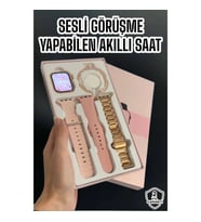 Mey İthalat® Akıllı Saat Bluetooth Bağlantılı Aksesuar Hediyeli GPS Takibi