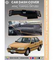 HYUNDAİ EXCEL (1989-1994) Torpido Örtüsü Göğüs Koruma Araca Özel UV Koruma Kolay Montaj