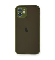 Apple İphone 12 Mini Kılıf Montreal Silikon Kapak - Açık Yeşil