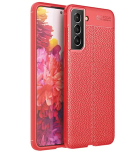 Galaxy S21 Fe Kılıf Auto Focus Kapak - Kırmızı Belirtilmemiş