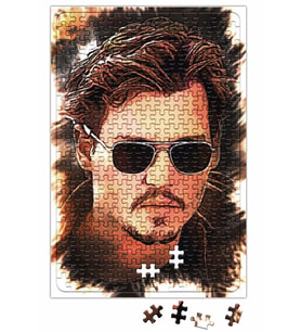 Johnny Depp Puzzle 240 Parça Yapboz