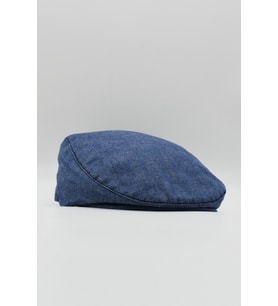 Erkek Şapka Denim Kep Kot Kasket (Lacivert)