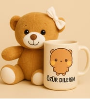 Özür Dierim Ayıcık Kupa Seti