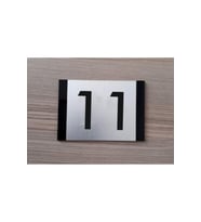 Dekoratif Apartman Kapı Numarası Pleksi-11