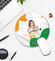 Kişiye Özel Karikatür Tenisçi Tasarımlı Mouse Pad 116