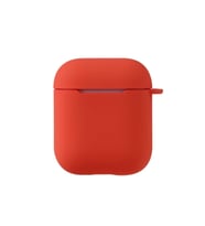 Apple Airpods Uyumlu Kılıf Zore Airbag 11 Silikon (Turuncu)
