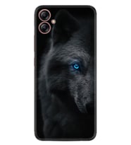 Samsung Galaxy A04E Kılıf Resimli Desenli Silikon Platinium Series Dark Wolfs 1834
