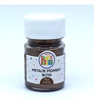 EPOKSİ REÇİNE METALİK SEDEFLİ PİGMENT TOZ BOYA KAHVERENGİ 10 GR