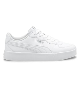 Puma Skye Clean 380147 02 Beyaz Gri Unisex Sneakers