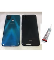 İNFİNİX HOT 10 LITE SMART S Arka Batarya Pil Kapağı YEŞİL (B7000 15 ML Yapıştırıcı)