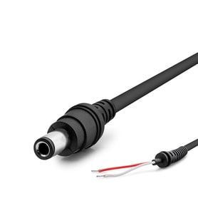 Notebook Adaptör Kablosu 6.3*3.0 30W-90W 1.2M Siyah HD4154