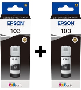 Epson 103 Serisi 2Li Siyah Mürekkep Seti
