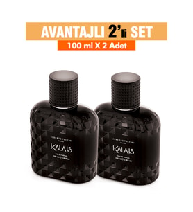 2'Li Set  Alberto Taccini KALAIS Erkek Parfümü - 100 ml