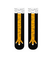 Tavuk Ayağı Tasarım Desenli Renkli Çorap