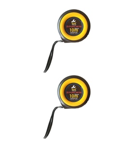 2'li Cırcırlı Çelik Şerit Metre 10x25 mm 10 mt Paket