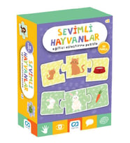 Sevimli Hayvanlar 36 Parça Puzzle
