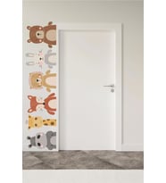Hayvanlar Alemi Set  Duvar Çocuk Odası Sticker Dekorasyon (Karışık)
