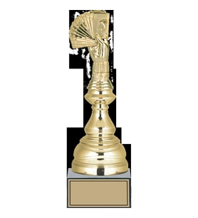 ODAK KUPA - Figürlü Kupalar - Briç Figürlü Kupalar FG-024 A - 31 cm