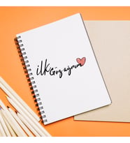 Sevgili Tasarımlı Defter