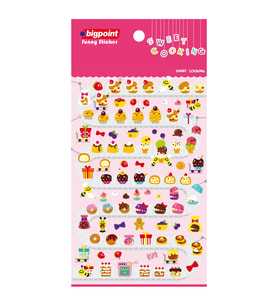 Bigpoint Sticker Tatlılar x 15 Adet
