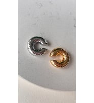 Earcuff kıkırdak küpe gümüş renk