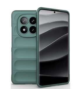 Redmi Note 14 Pro 5G Kılıf Optimum Silikon - Koyu Yeşil