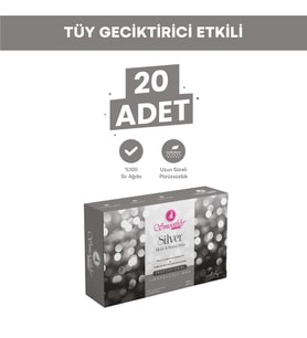 Smoothly Silver Kalıp Ağda 500 g. x 20 adet GÜMÜŞ Kalıp Ağda