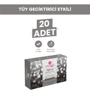 Smoothly Silver Kalıp Ağda 500 g. x 20 adet GÜMÜŞ Kalıp Ağda