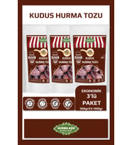 Hurma Aşkı Hurma Tozu Kudus 300GrX3=900Gr