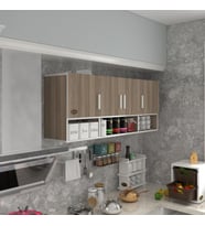 Kenzlife hazır mutfak konsta crd 060*150*32 mutfak banyo dolabı kapaklı raflı (Karışık)