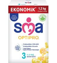 Optipro 3, 1-3 Yaş Devam Sütü, 1.2 kg (2 x 600 g)
