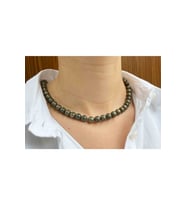 Pirit Taşı Doğaltaş Kolye 8 Mm