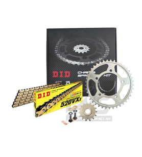 Did-Jt 2016-2019 Suzuki VanVan 200 Uyumlu Zincir Dişli Set Xring Gold (Sarı) Ren