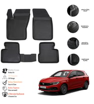 Fiat Egea Hb 2015 Sonrası 3D Havuzlu Paspas OTL