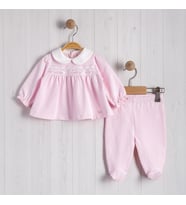 NOPELİ PATİKLİ BEBE KIZ 2'Lİ TAKIM (Pembe)