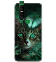 Infinix S5 Pro Kılıf Resimli Desenli Baskılı Silikon Kılıf Blue Butterflys 1350