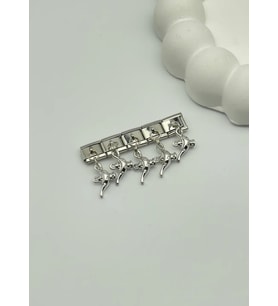 Çelik Silver Sihirli Lamba Sallantılı Nomi Charm - 25crm13