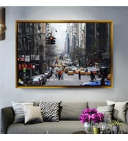 Altın Çerçeveli dekoratif tablo a729 (Gold)