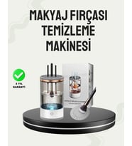 USB Şarjlı Kompakt Makyaj Fırçası Temizleme Makinesi