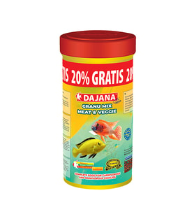 Dajana Granu Meat&Veggie Mix 250+50Ml Promo 150Gr SKT:01/2028