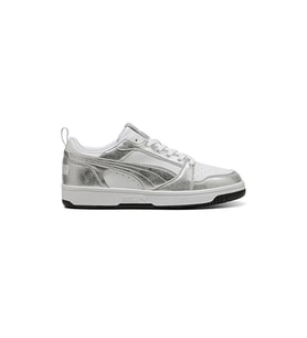 Puma 392328 Rebound v6 Low Uniseks Spor Ayakkabı BEYAZ GÜMÜŞ