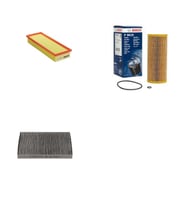 Bosch Filtre Bakım Seti Seat Cordoba 1.9 TDI Dizel 2000-2002 Hava + Yağ f. + Polen Filtre Sardes