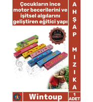 #Mızıka Kalite Eğitici Müzik Aleti Çocuk Ritim Gelişimi Sağlayan Renkli Tasarım Sağlam Ahşap Mızıka