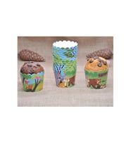 SAFARİ CUPCAKE KAPSÜLÜ 25 ADET