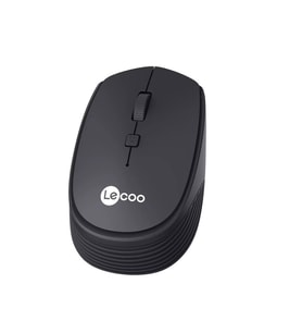 Lecoo Ws202 Nano Alıcılı Kablosuz 1600Dpi Siyah 4 Tuş Mouse